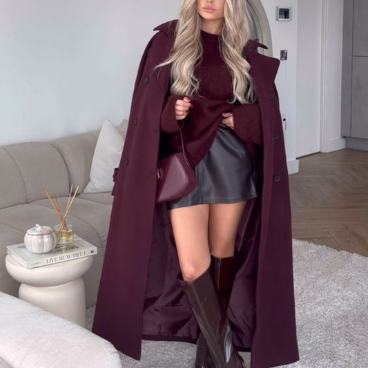 Vienna | Classy Burgundy Jas