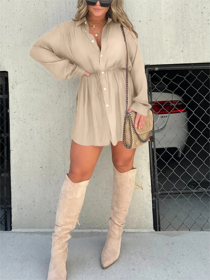 Valentina  | Trendy satijnen romper jurk