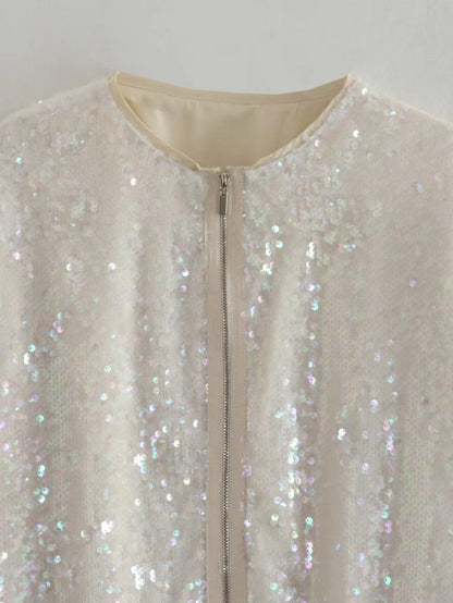 MIA - Pailetten Bomber Jacket