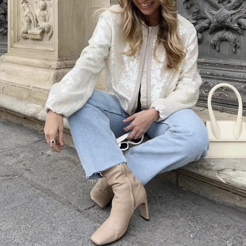 MIA - Pailetten Bomber Jacket