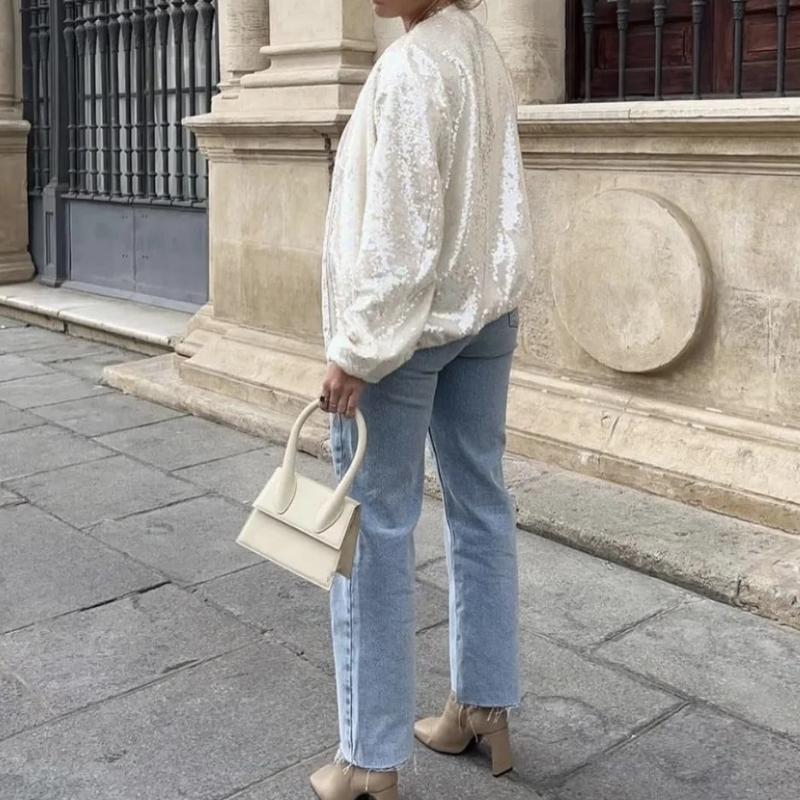 MIA - Pailetten Bomber Jacket