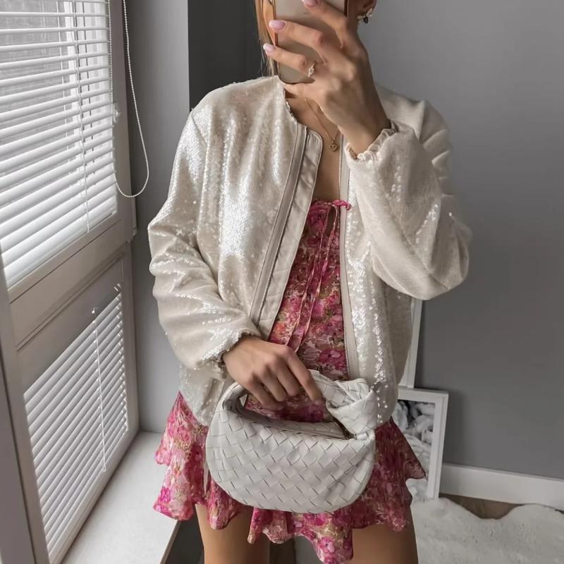 MIA - Pailetten Bomber Jacket